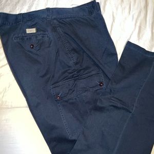 Dark Blue Polo Cargo Pants